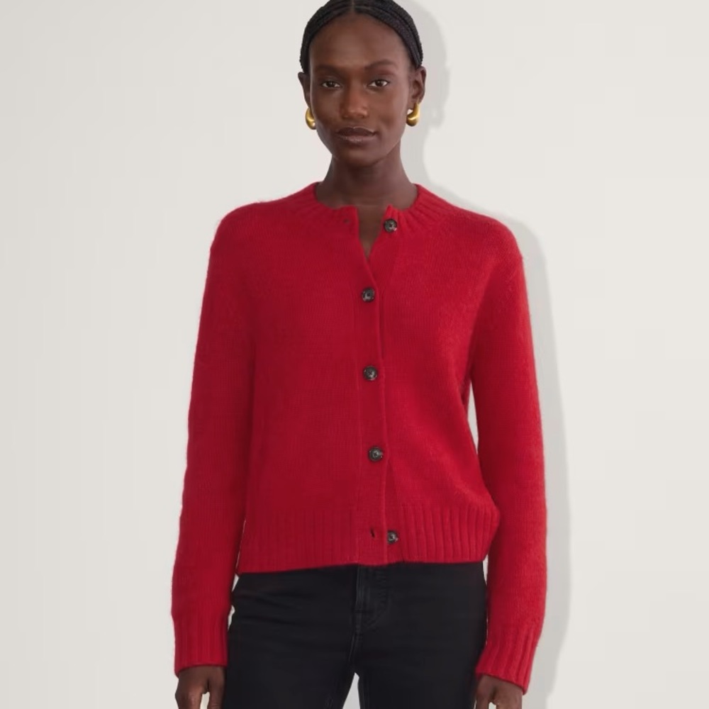 NWT Everlane The Crew Cardigan in Alpaca XS